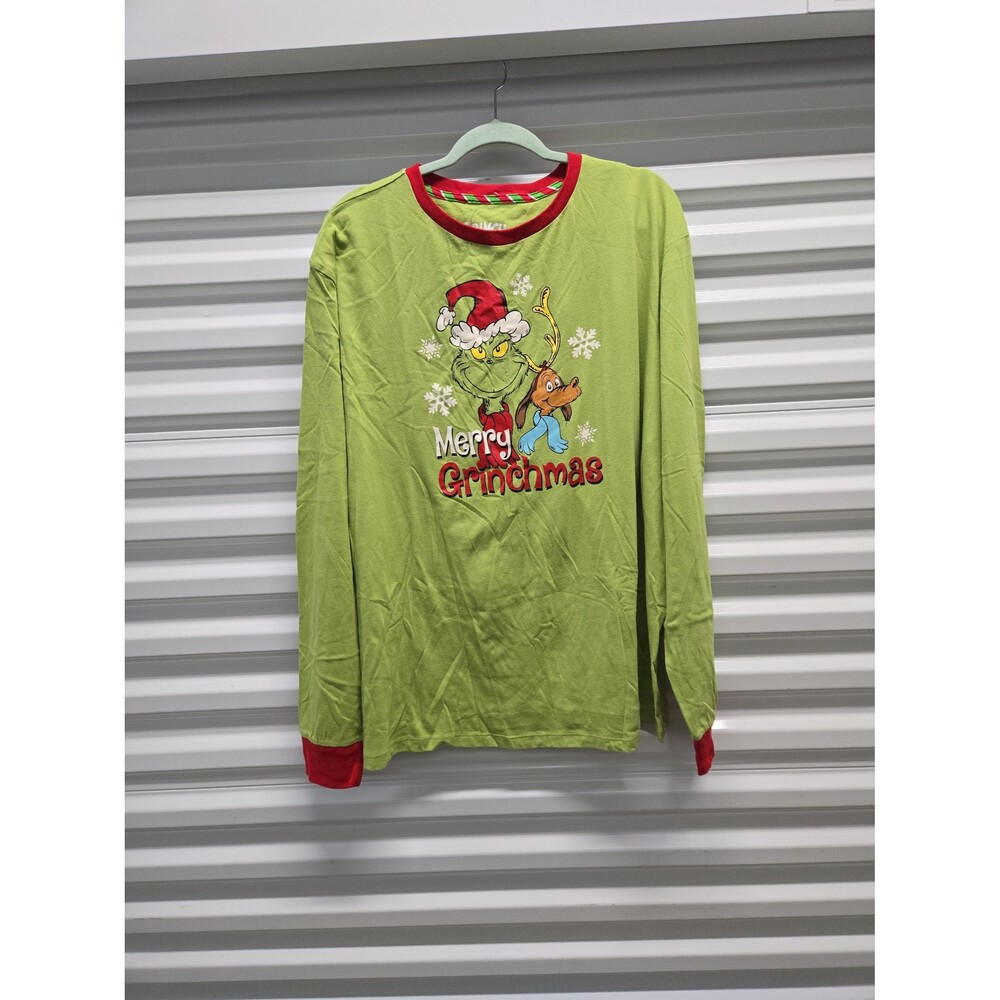 The Grinch Christmas PJ set  pants and shirt 2XL